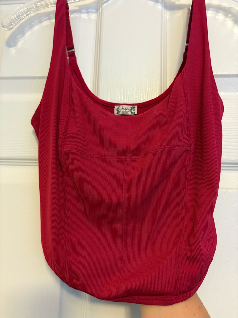 Free People Intimately Tank Top M - Deep Raspberry - Picture 3 of 5